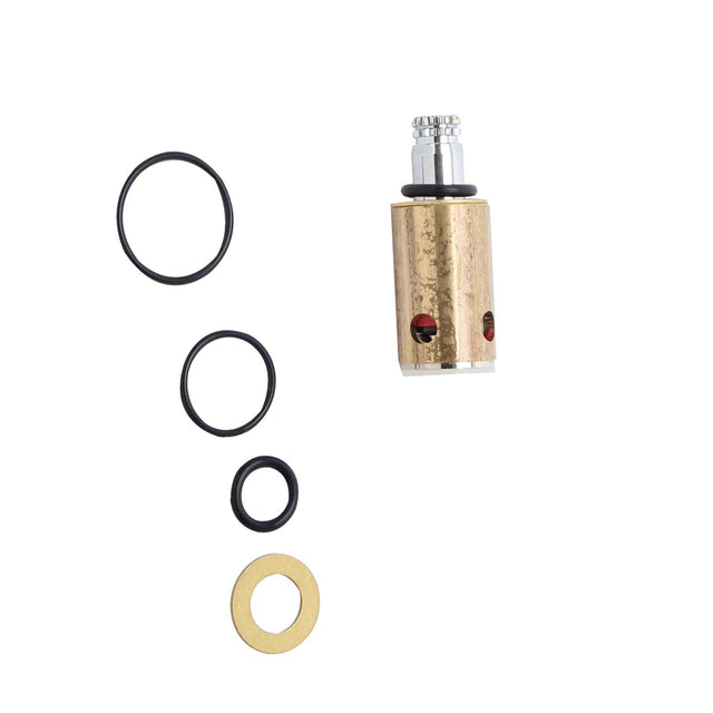 PlumbMaster Approved 8256PNL Low-Lead Left Hand Cold Stem Unit with Bonnet for K-10420, K-10425 Kohler Kitchen Faucet