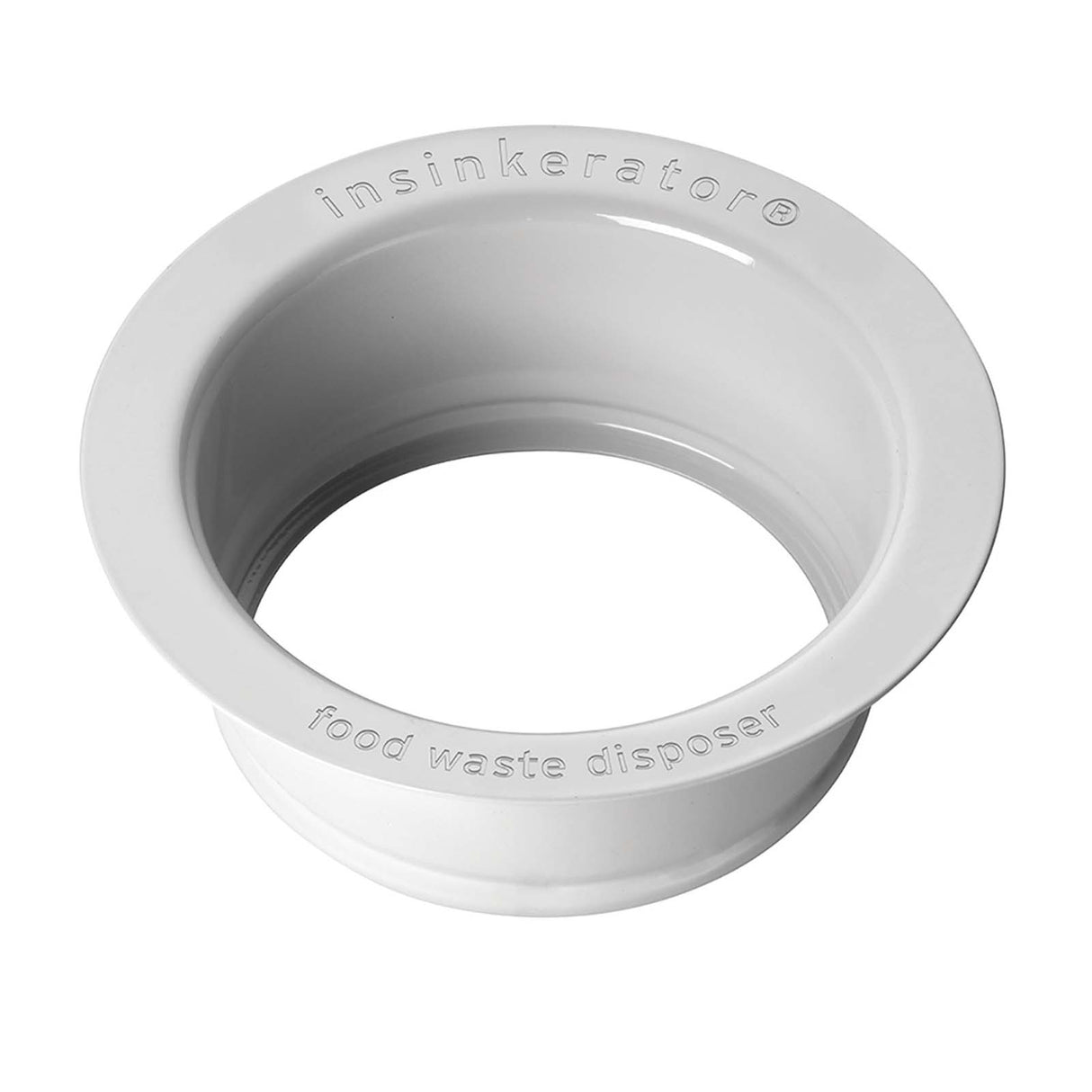 FLG-WH Steel Sink Flange for All InSinkErator Manufactured Disposers White