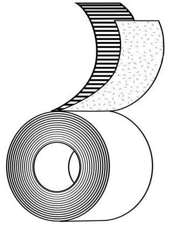 Vybond 777 Black Electrical Tape (C6408)