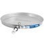Eastman 26" ID / 28" OD Water Heater Drain Pan w/ 1" CPVC Drain Fitting (Aluminum)
