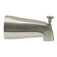 Universal Bath Tub Spout, PVD Brushed Nickel