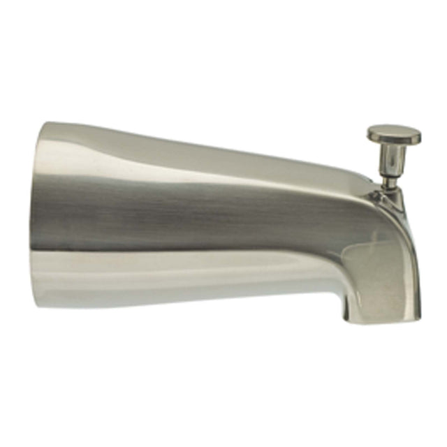 Universal Bath Tub Spout, PVD Brushed Nickel
