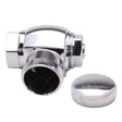 Sloan Bak-Chek 3308384 H-700-A Screw Driver Angle Stop with Vandal Resistant Cap For Adjustable Tail, 3/4" NPTF