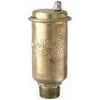 Maid-O-Mist 3/4" Male x 1/2" Female Auto-Vents No. 75 Brass Straight Vertical Mount Automatic Air Vent
