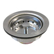PlumbMaster Approved 86802 3-1/2" Opening Stainless Steel Economy Basket Sink Strainer