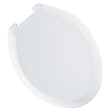Bemis 1200E3 Affinity 200E4 Elongated Plastic Toilet Seat with Cover, White