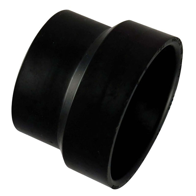NIBCO I009800 3 x 2" Hub x Hub DWV Reducing Coupling ABS Black