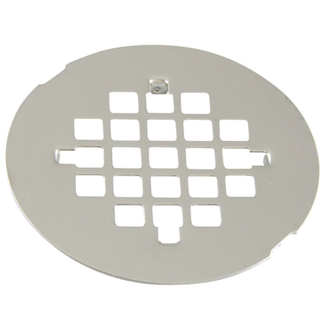 PlumbMaster Approved 53550 4-1/4" Stainless Steel Snap-In Style Casper Shower Drain Strainer (Bagged)