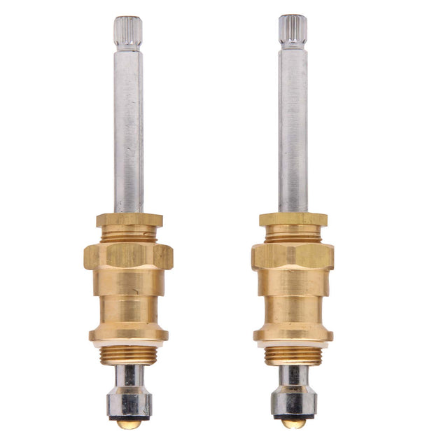 PlumbMaster Approved 10628 Right Hand Hot and Cold Stem with Bonnets (Pair) for Sayco Bath