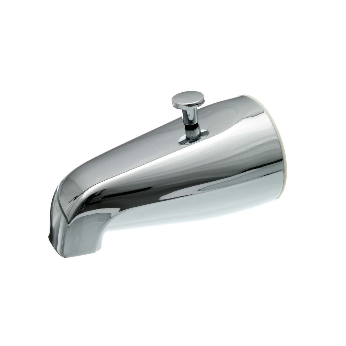 PlumbMaster Approved 80765 Bath Tub Spout, 1/2 or 3/4" IPS, Chrome