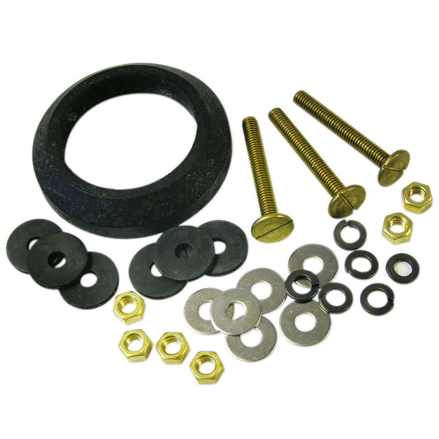 PlumbMaster Approved 88913 Complete Tank-to-Bowl Kit (Retail) For Mansfield Flush Valves