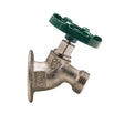 PlumbMaster Approved 355OHSAT 3/4" x 3/4" FIP x Hose Cast Brass Angle Sillcock with Oval Handle Satin