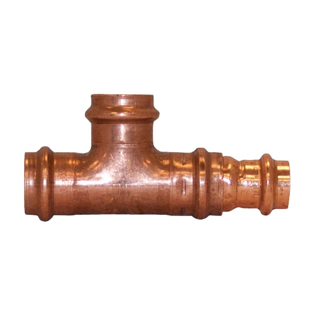 10077790 1" x 3/4" x 1" Press ApolloPress Copper Reducing Tee