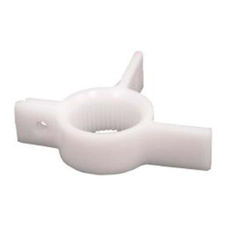 Oasis 031765-001 White Plastic Valve Stem Clamp/Wheel Arm for P8AM, PAM Series Oasis Water Cooler
