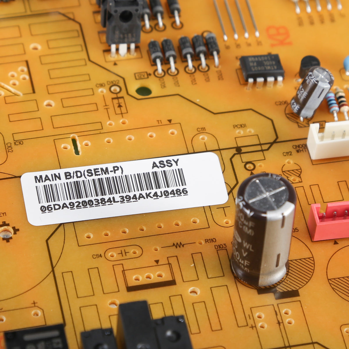 Samsung DA92-00384L Genuine OEM Assembly PCB Main