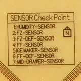 Samsung Refrigerator Circuit Boards & Touch Pads DA94-02663A replacement part