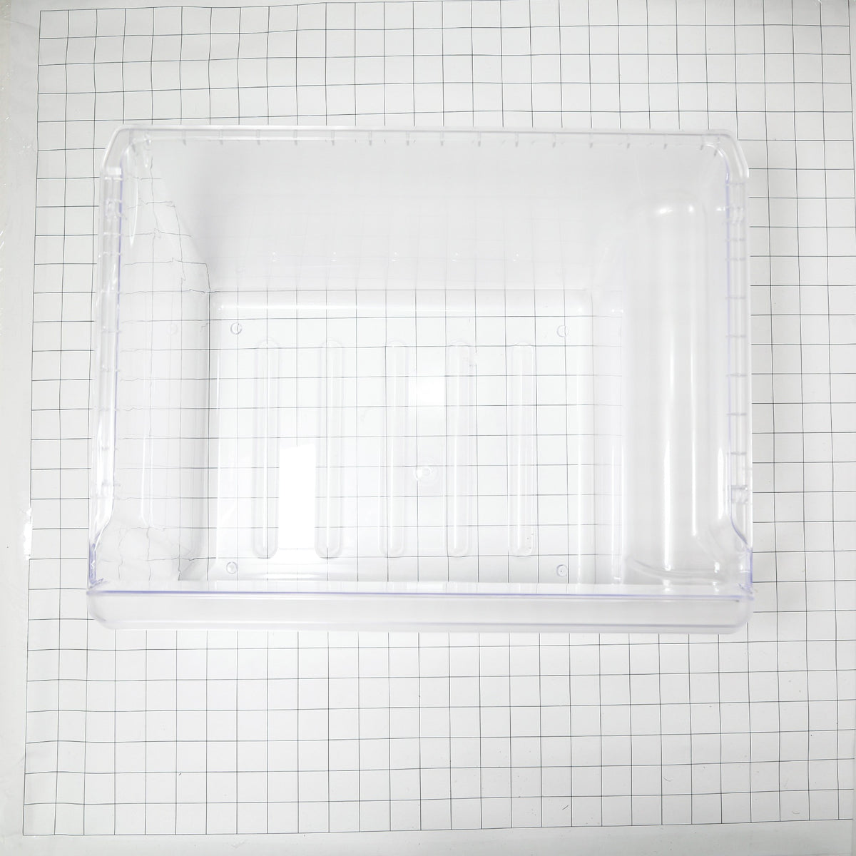 Samsung DA97-08692B Refrigerator Crisper Drawer, Lower, Replaces DA61-05547C + DA97-08692A