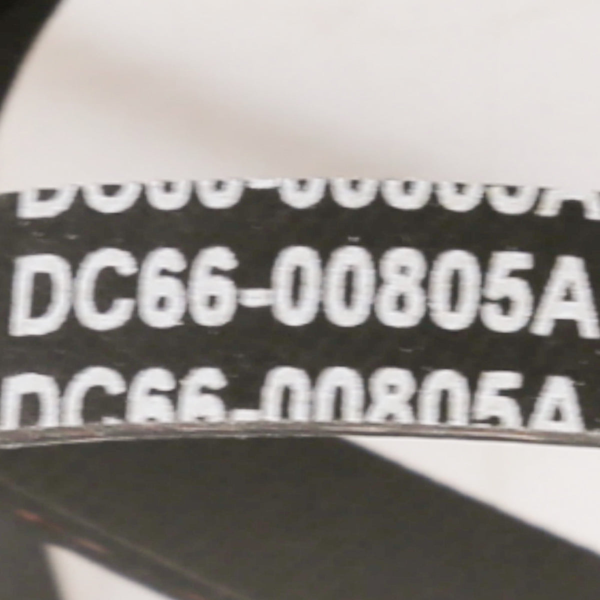 Samsung DC66-00805A Genuine OEM Drum Drive Belt (Black) for Samsung Dryers