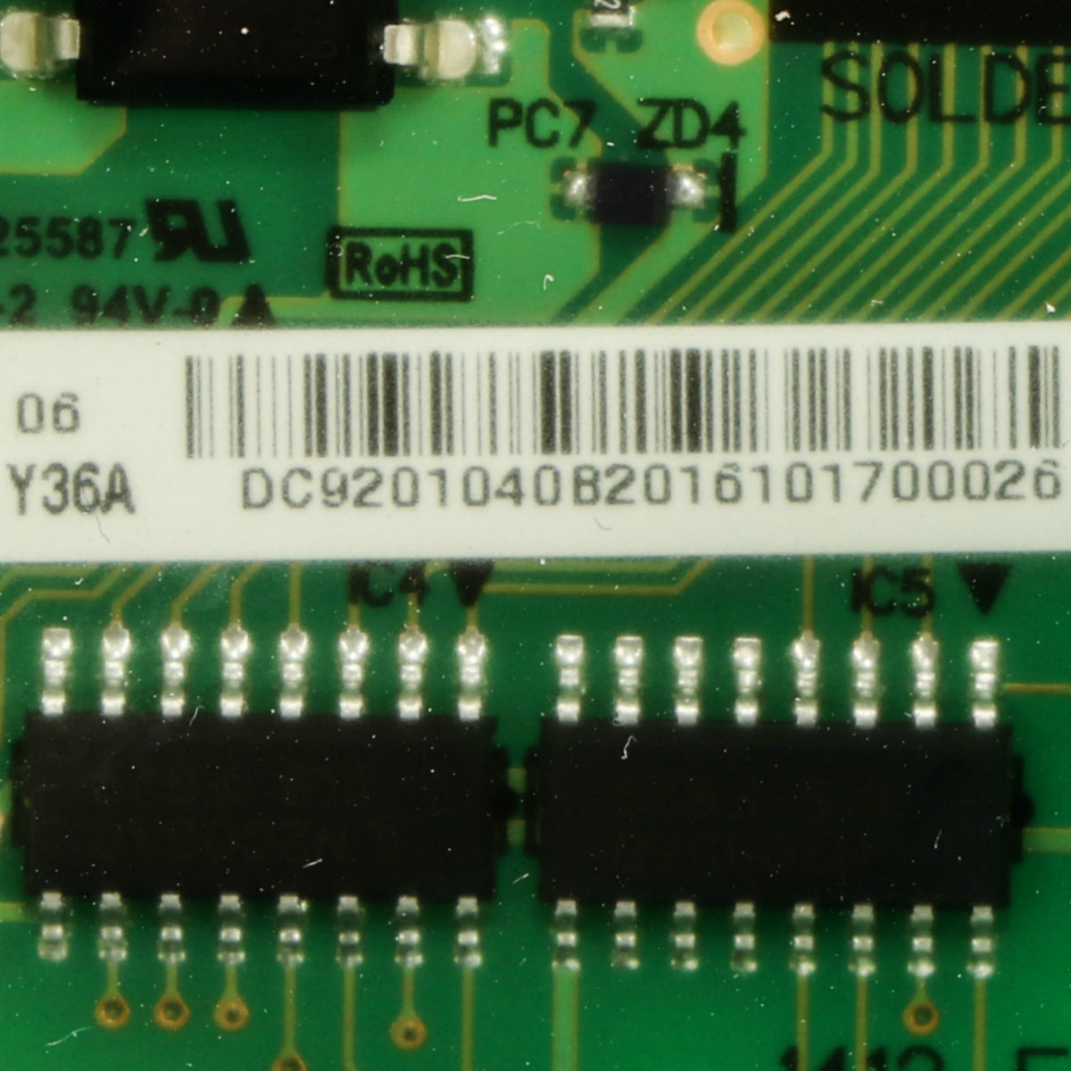 Samsung DC92-01040B Genuine OEM Assembly PCB Main