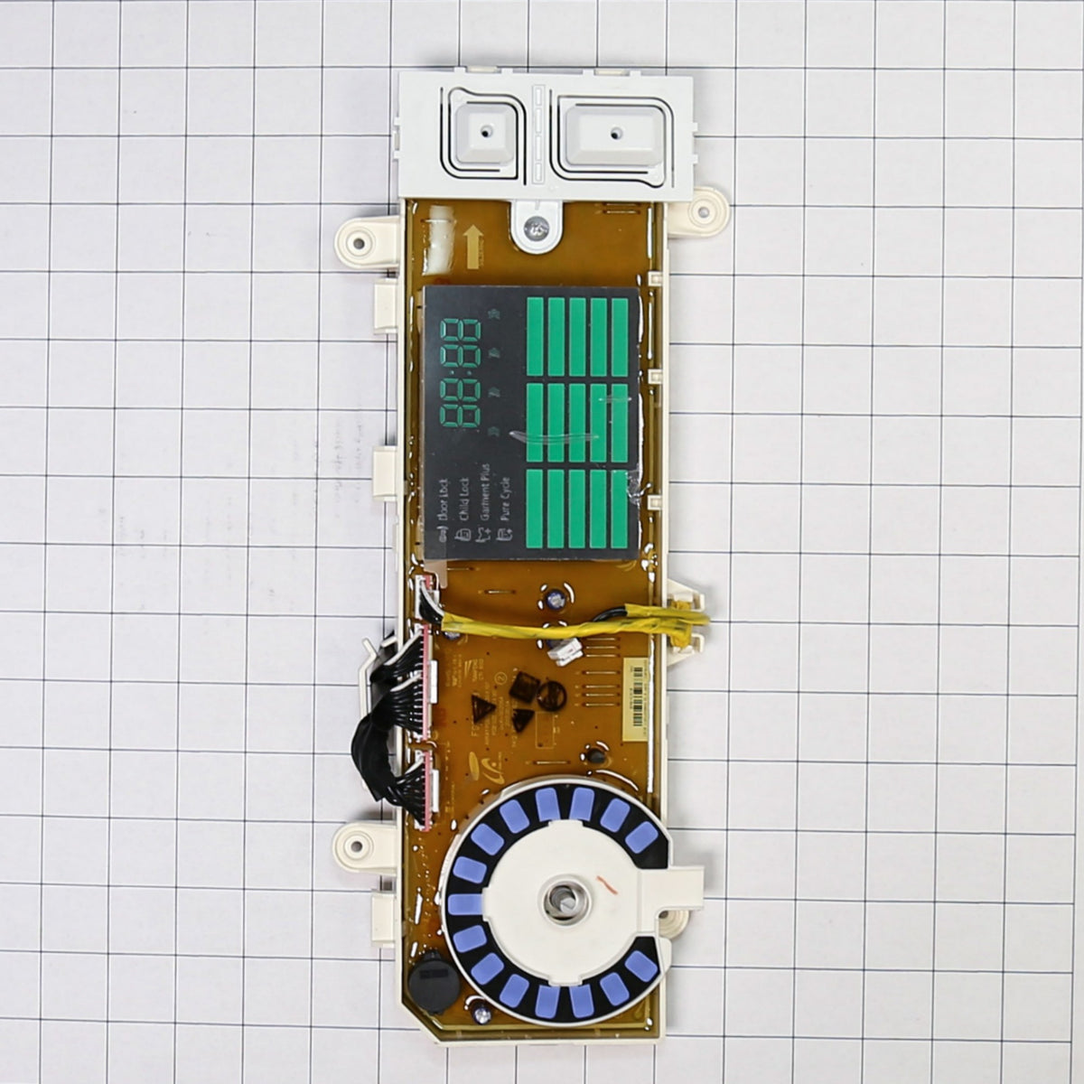 Samsung DC92-01311B Washer Display Control Board Genuine Original Equipment Manufacturer (OEM) Part