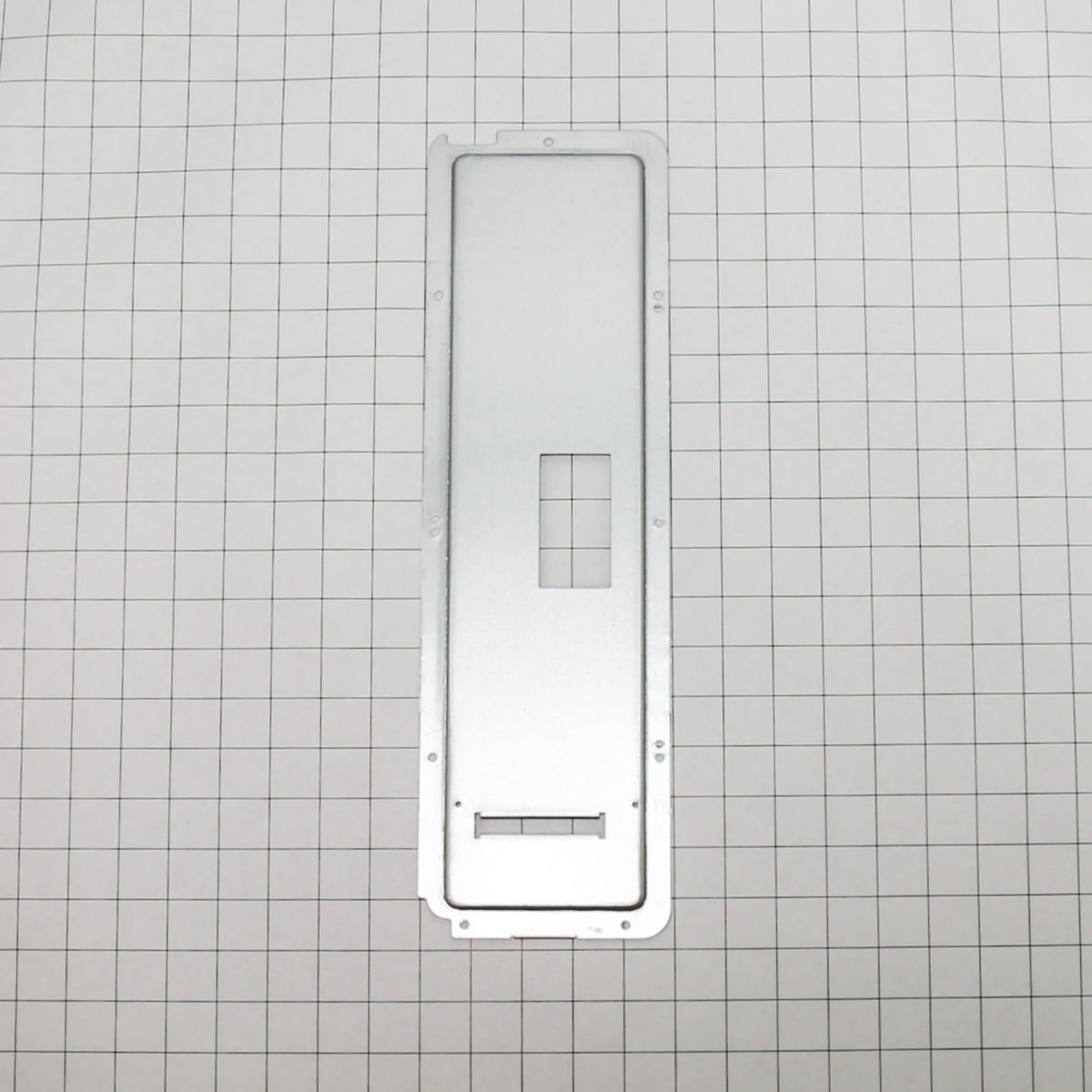 Samsung DG61-00495B Range Membrane Switch Support Bracket Genuine Original Equipment Manufacturer (OEM) Part