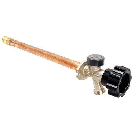 482-14W 1/2" x 3/4" MIP or C 14" Wall Prier Half Turn Mansfield Style Frost-Free Sillcock