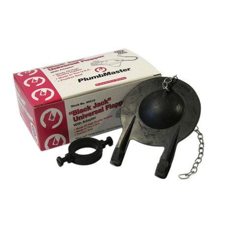 PlumbMaster Approved 80808 Rubber Universal Flapper with Adapter (Retail)