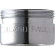 Chicago Faucets E34JKABCP 1.5 GPM Pressure Compensating Aerator, Male