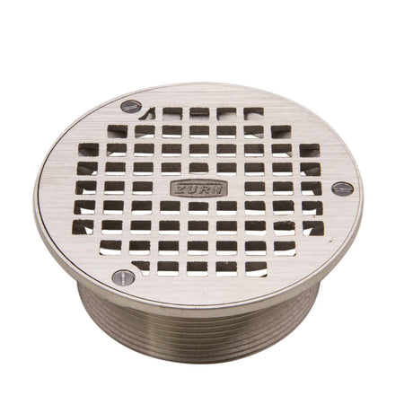 Zurn PN400-5B-STR 5" Round Type B Polished Nickel Bronze Grate for Z400B Floor Drains