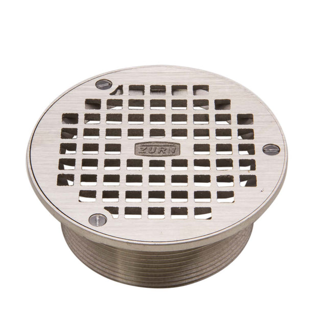 Zurn PN400-5B-STR 5" Round Type B Polished Nickel Bronze Grate for Z400B Floor Drains