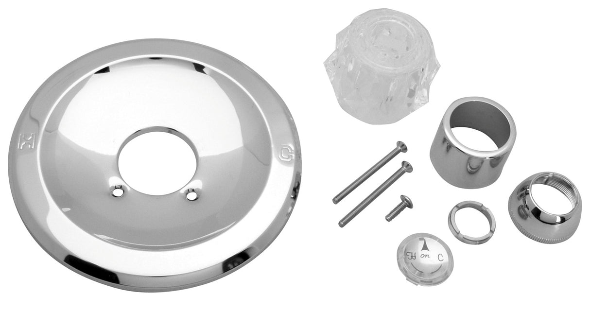 PlumbMaster Approved DE60 Tub and Shower Rebuild Kit (Generic) For 600 Series, 2600 Delta Chrome Tub and Shower (Less Diverter)