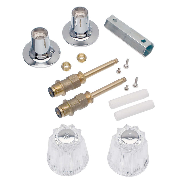 PlumbMaster Approved 39689 2-Handle Remodeling Trim Kit For Price Pfister Windsor Tub and Shower