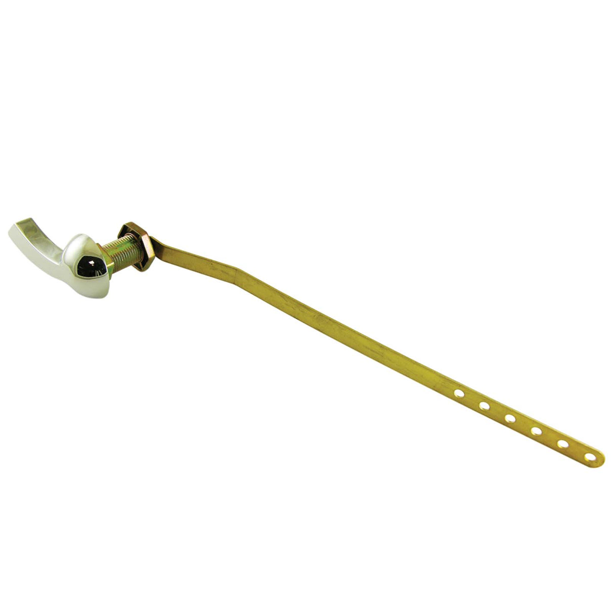 PlumbMaster Approved 40158 Brass Tank Lever, 9-1/2" Offset, Chrome Plated