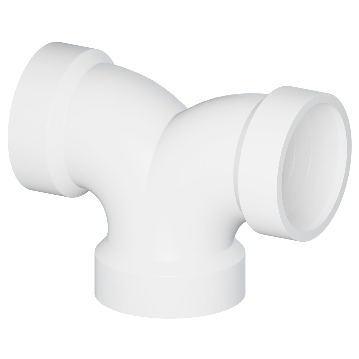 Tigre 327-3426 1-1/2" Hub PVC DWV Double Elbow 90°