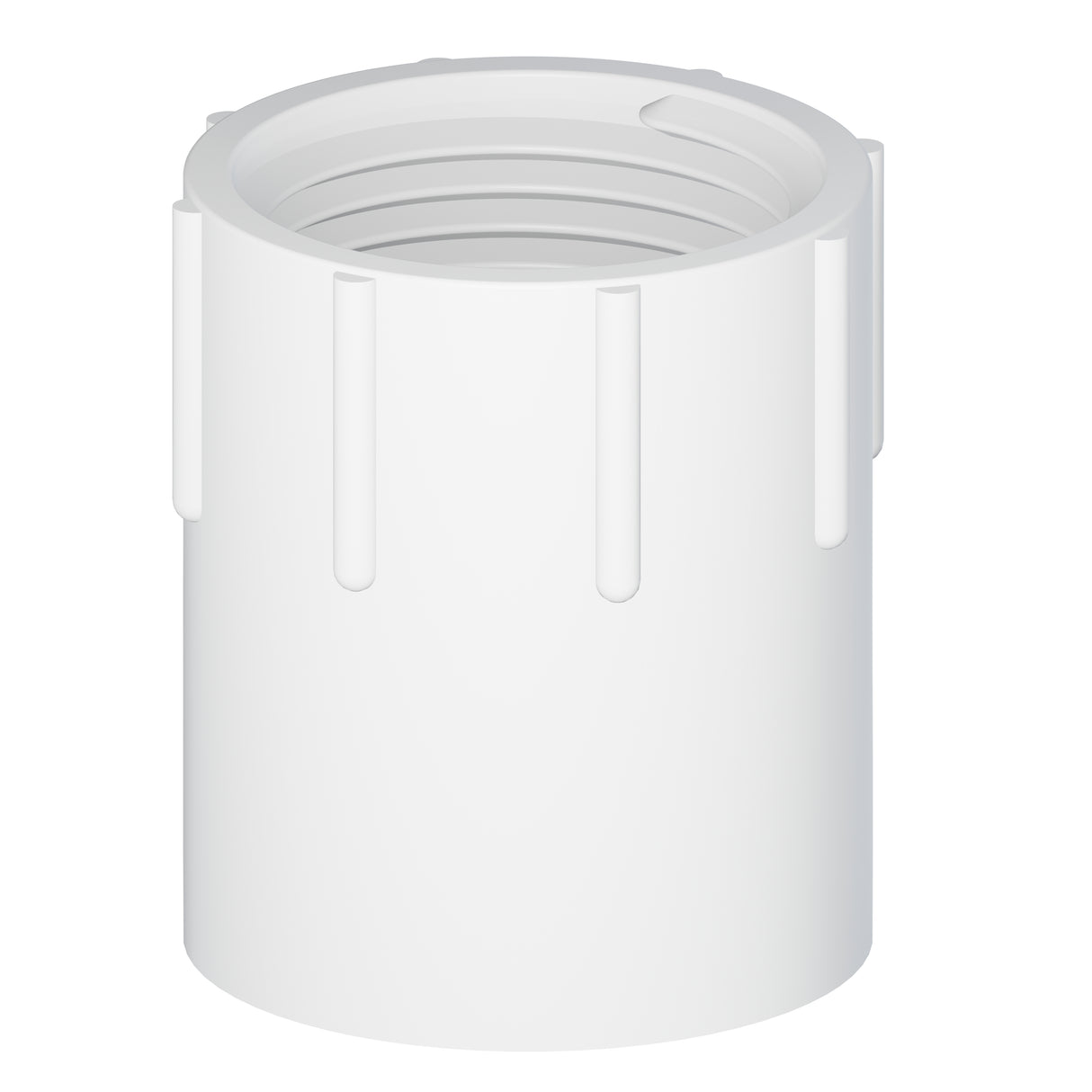 Tigre 435-020 2" Slip x FIP PVC Adapter