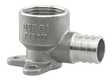 Boshart Industries SSPEX-DE05 1/2" Stainless Steel Pex x 1/2" FPT Drop Ear Elbow