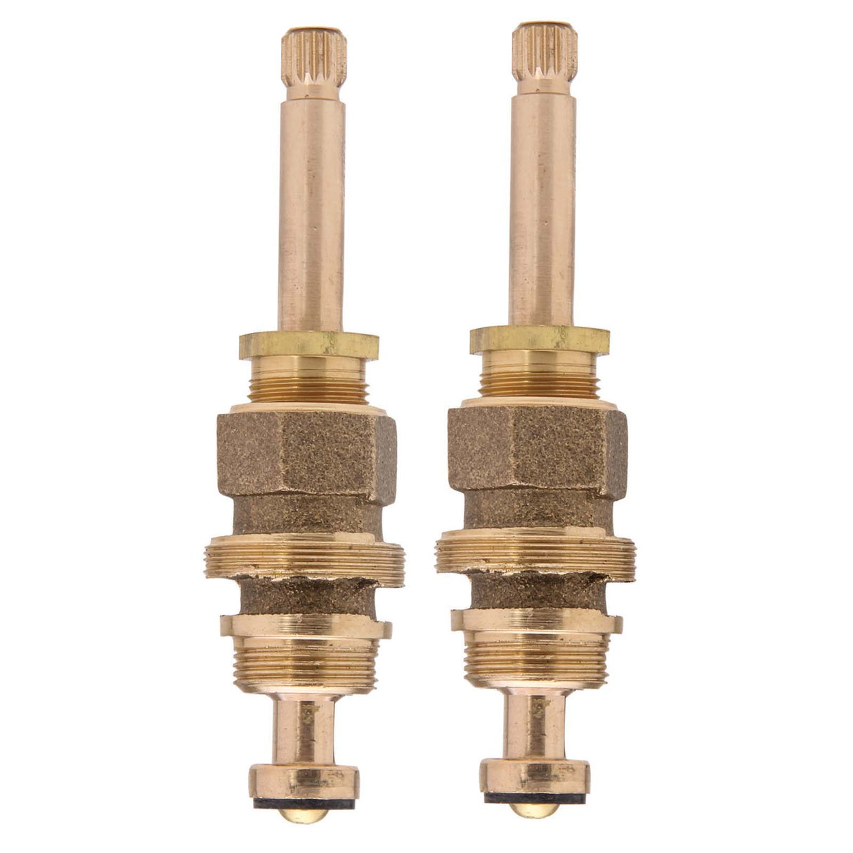 PlumbMaster Approved 10708 Right Hand Hot and Cold Stem with Bonnets (Pair) for 105.21, 115, 125, 135 Sterling Bath Fixture