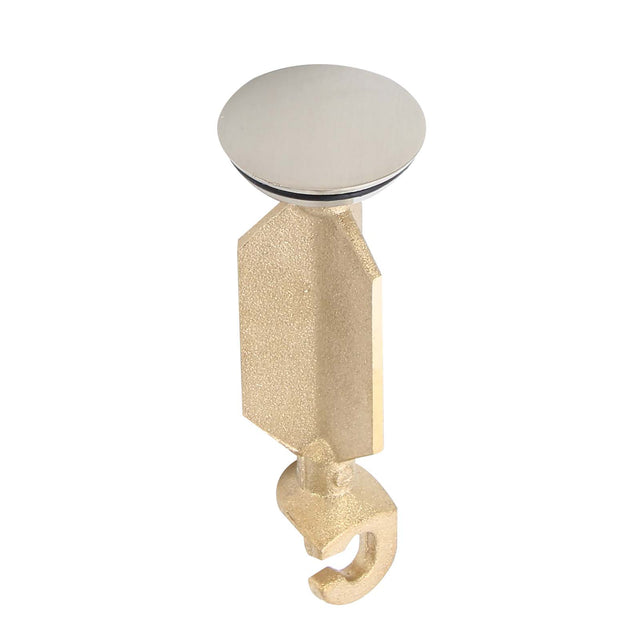 PlumbMaster Approved 8005104 Brass Pop-Up Stopper Brushed Nickel