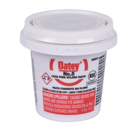 Oatey 30013 No. 5 Soldering Paste Flux. 4 oz