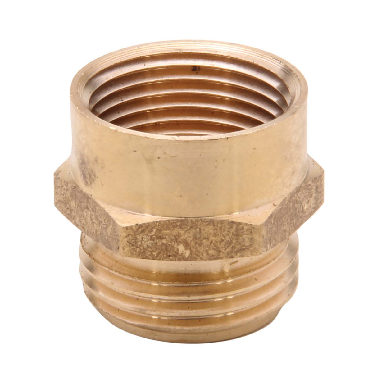 PlumbMaster Approved 52238 3/4" MHT x FIP Brass Connector