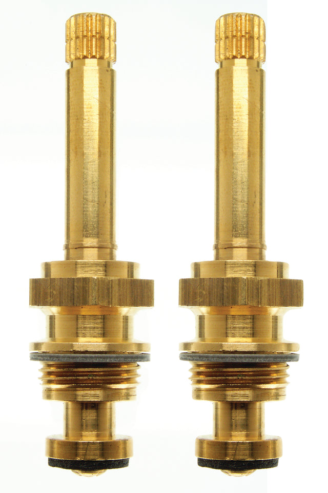 PlumbMaster Approved 11046 Ug-14xwb Right Hand Hot & Cold Stem with Bonnets (Pair) For Union Brass Bath Faucets