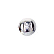 PlumbMaster Approved 25783 100H Metal Snap-In Hot Index Button , 1/2" OD