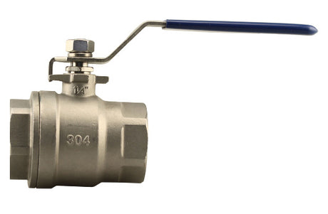 1" FIP SS Full Port Ball Valve
