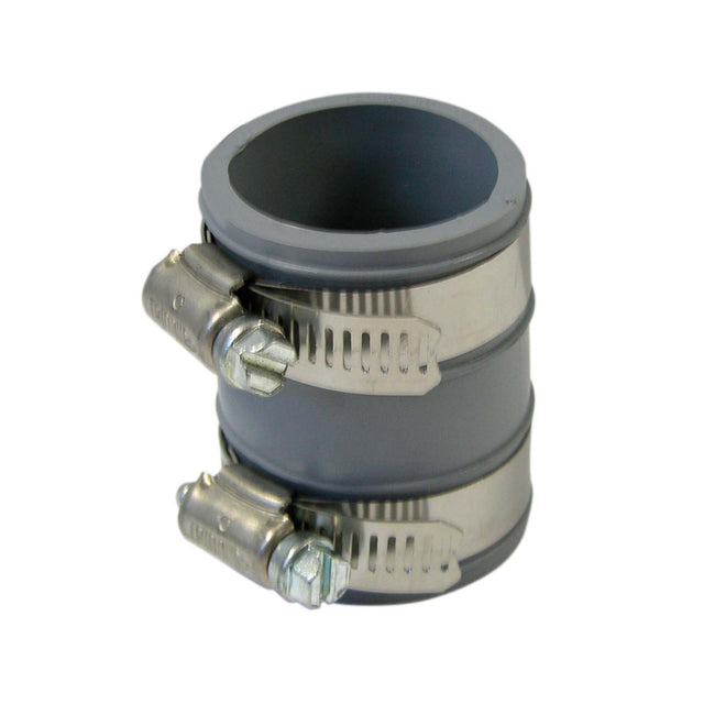 TC-150 Fernco Tubular Drain Pipe Connector 1-1/2" or 1-1/4" Coupling