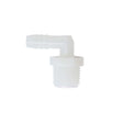 PlumbMaster Approved 52693 1/2" MIP x 3/8" Barb Nylon 90 deg Reducing Elbow