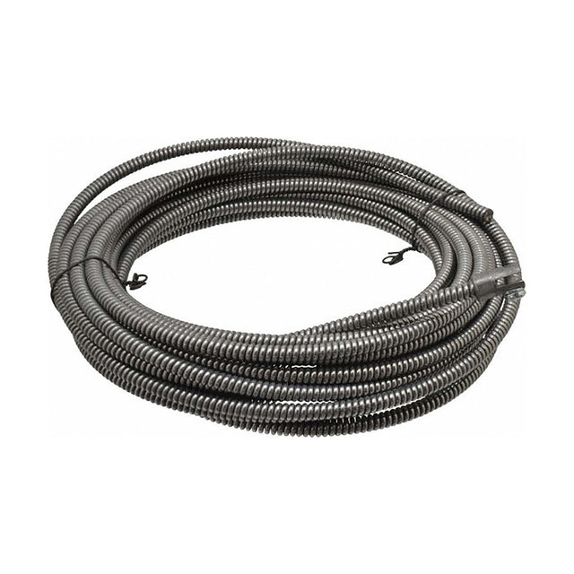 General Pipe Cleaners Flexicore 50EM2 Left Wound Cable with Male and Female Connector, 3/8" x 50 ft