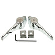 PlumbMaster Approved 80833 Ready-Fit Hot & Cold Lever Handle (Pair) For Plastic Adapter
