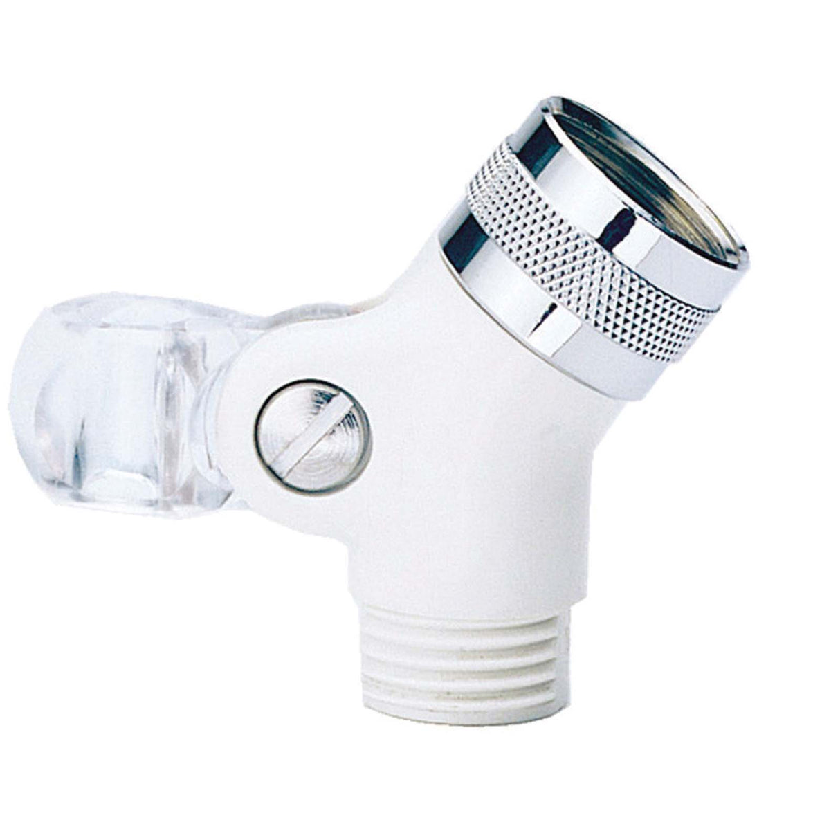 Delta U4002-WH-PK Pin-Mount Swivel Connector for Hand Shower, White