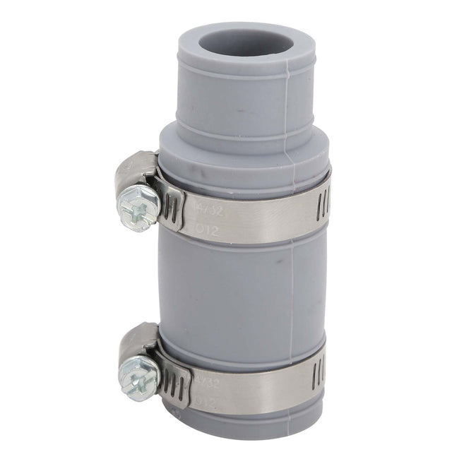 Fernco DWC-100 1" x 1/2" PVC Dish Washer Drain Adapter Gray