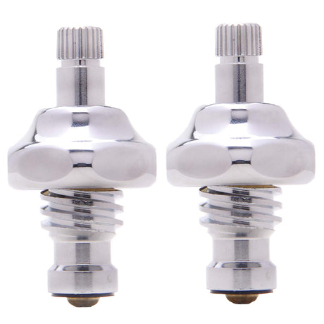 PlumbMaster Approved 10853 St-9x Wb Right Hand Hot & Left Hand Cold Stem with Bonnet (Pair) For American Standard Old Style Faucets
